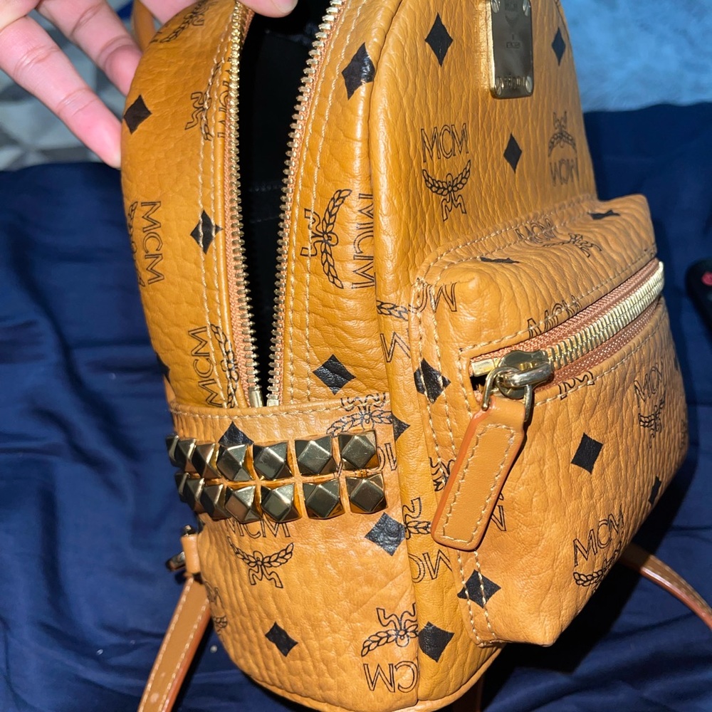 MCM Stark Bebe Boo Backpack - Picture 5 of 7